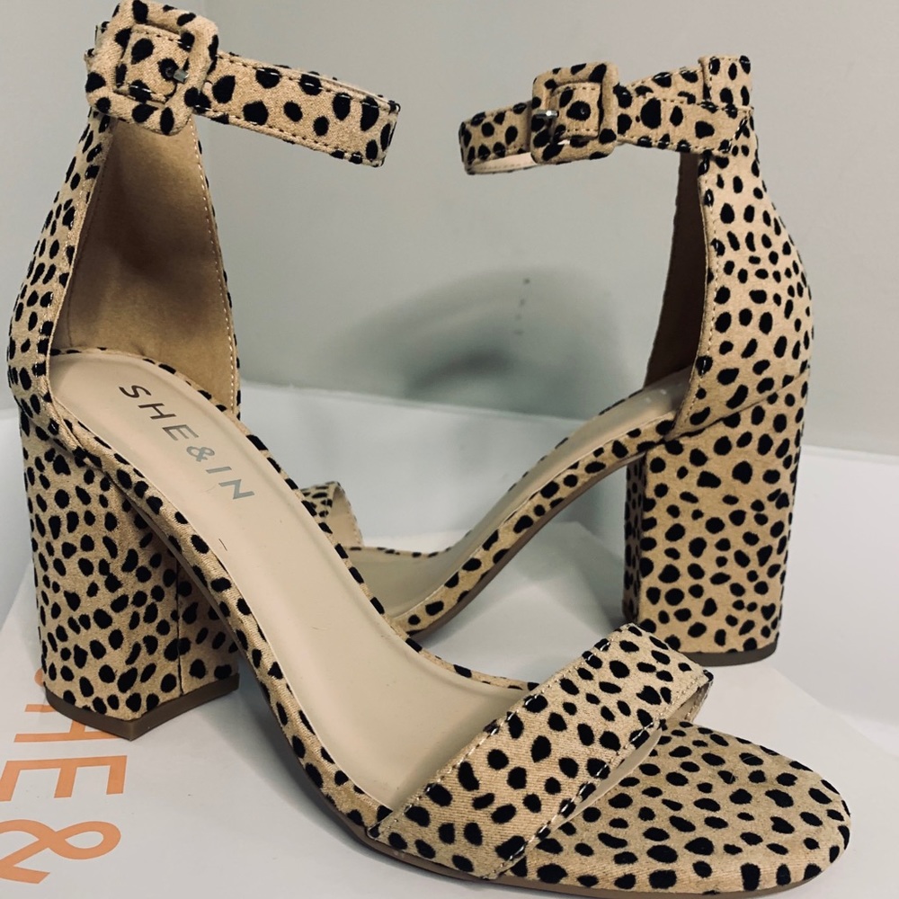 Leopard Print Heels